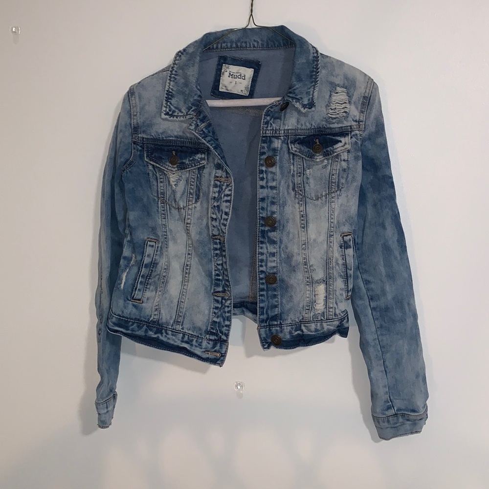Cropped Jean Jacket
